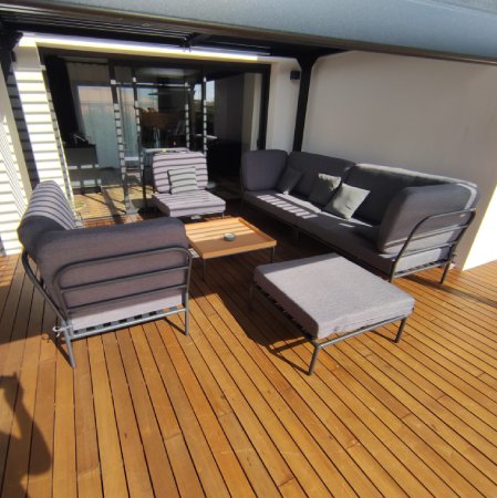 Salon d'été exterieur